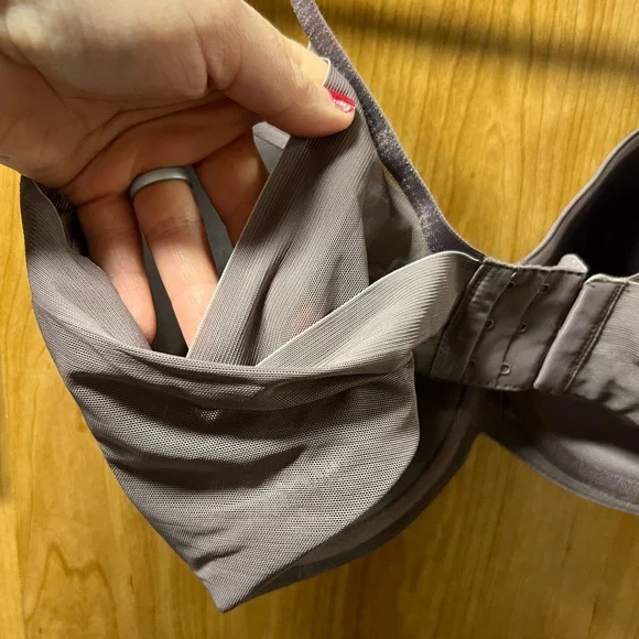 NWT *Flawed* WACOAL Ultimate Side Smoother T-Shirt Purple Bra 🪻 Size 36DDD - Picture 12 of 16